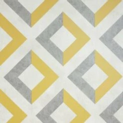 ARTHOUSE Urban Geo Ochre Wallpaper Geometric Modern Design Large Diamond Pattern