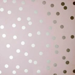 Arthouse Wallpaper Dotty Blush Rose Gold 685000 Full Roll, Pink