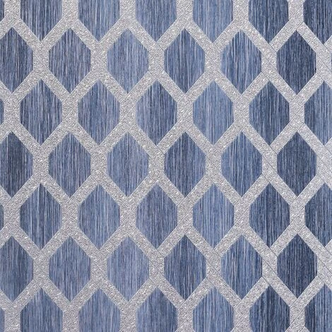 Radiance Trellis Wallpaper Arthouse Navy Textured Heavyweight Vinyl Metallic 1 Radiance Trellis Wallpaper Arthouse Navy Textured Heavyweight Vinyl Metallic
