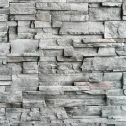 Arthouse Slate Wall Design Grey Brick Effect Paste The Paper Wallpaper